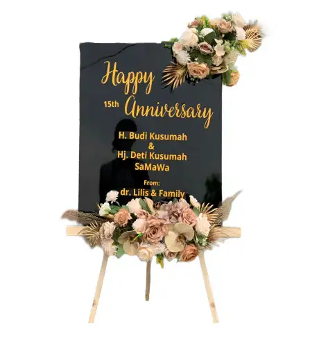 Papan Bunga Akrilik kawasan industri bekasi international industrial estate